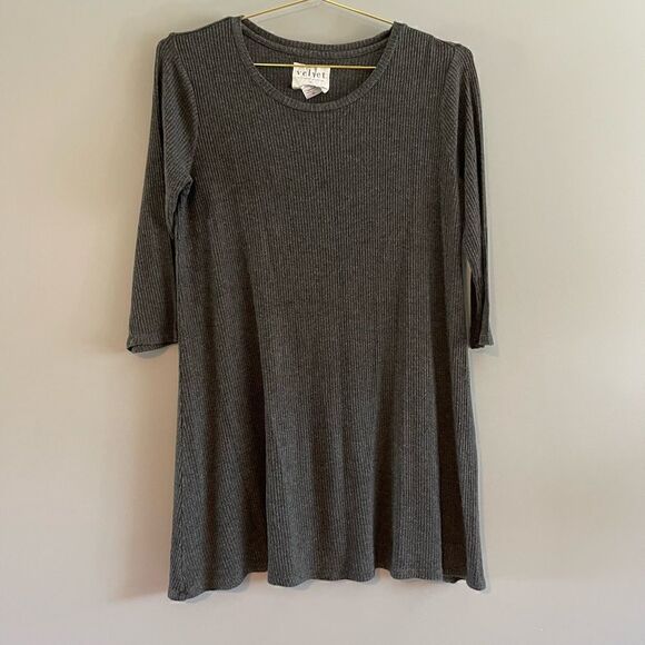 Anthropologie Velvet by Graham & Spencer Chrissy Tunic Dress || SZ XSP - Picture 10 of 11